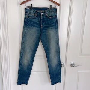 Levi's White Oak Cone Denim Jeans Size 26